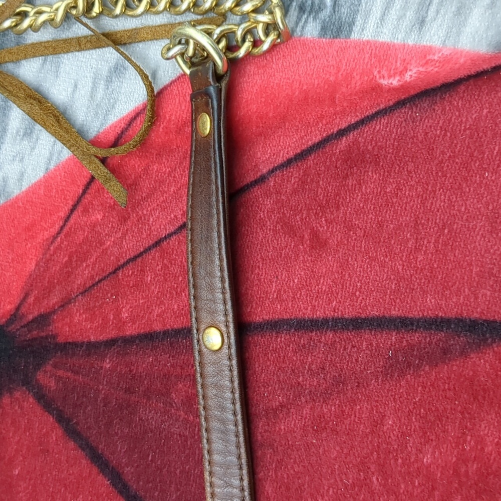 Rebecca Minkoff brown leather and gold bag - Picture 4 of 16